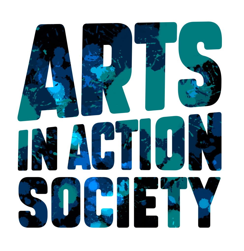 Name Slanted Blue Spatter